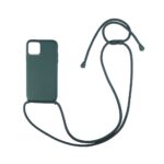 Θήκη Σιλικόνης με Κορδόνι CarryHang Sonique Apple iPhone 11 Πράσινο Σκούρο