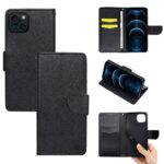 Θήκη Πορτοφόλι Sonique Trend Wallet Apple iPhone 15 Plus Μαύρο